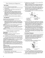 Предварительный просмотр 8 страницы Kenmore 2220695 Use & Care Manual