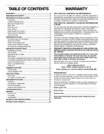 Preview for 2 page of Kenmore 2220698 Use & Care Manual