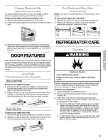 Preview for 15 page of Kenmore 2220698 Use & Care Manual