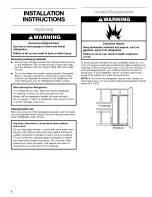 Preview for 4 page of Kenmore 2260872 Use & Care Manual