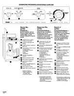 Kenmore 22702 User Manual предпросмотр