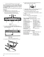 Предварительный просмотр 34 страницы Kenmore 228853 Use & Care Manual