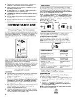 Предварительный просмотр 8 страницы Kenmore 2300222 Use & Care Manual