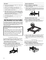 Предварительный просмотр 14 страницы Kenmore 2318590 Use & Care Manual