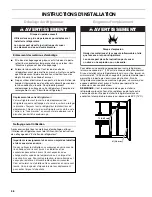 Предварительный просмотр 56 страницы Kenmore 2318590 Use & Care Manual