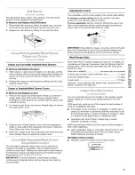 Preview for 11 page of Kenmore 2318604B Use & Care Manual