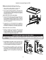 Предварительный просмотр 27 страницы Kenmore 233.5126 Series Use & Care / Installation Manual