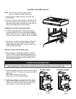 Preview for 12 page of Kenmore 233.5128 Series Use & Care / Installation Manual