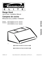 Kenmore 233.51303200 Use & Care / Installation Manual preview