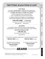 Preview for 13 page of Kenmore 233.51303200 Use & Care / Installation Manual