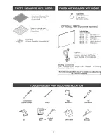 Preview for 4 page of Kenmore 233.51344590 Use & Care / Installation Manual