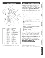 Предварительный просмотр 11 страницы Kenmore 233.52052002 Use & Care / Installation Manual