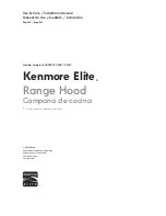 Preview for 1 page of Kenmore 233.5230 Series Use & Care / Installation Manual