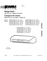 Kenmore 233.55012000 Use & Care Manual preview