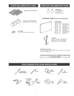 Preview for 4 page of Kenmore 233.55359591 Installation Manual