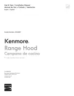 Kenmore 233.5580 Series Use & Care / Installation Manual preview