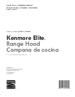 Kenmore 233.5817 Series Use & Care / Installation Manual preview