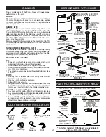 Preview for 4 page of Kenmore 233.5992 Series Use & Care / Installation Manual