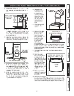 Preview for 9 page of Kenmore 233.5992 Series Use & Care / Installation Manual