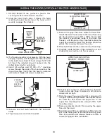 Preview for 10 page of Kenmore 233.5992 Series Use & Care / Installation Manual