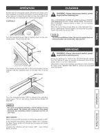 Preview for 3 page of Kenmore 233.59960400 Use & Care / Installation Manual