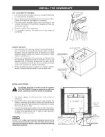 Предварительный просмотр 8 страницы Kenmore 233.59960400 Use & Care / Installation Manual