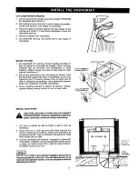 Preview for 8 page of Kenmore 2335994090 Use And Care/Installation Manual