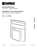 Kenmore 2335994090 Use & Care Manual preview