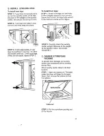 Preview for 17 page of Kenmore 24-Inch Wide/120-Volt LAUNDRY CENTER and Owner'S Manual And Installation Instructions