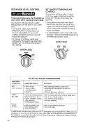 Preview for 30 page of Kenmore 24-Inch Wide/120-Volt LAUNDRY CENTER and Owner'S Manual And Installation Instructions