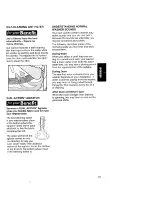 Preview for 33 page of Kenmore 24-Inch Wide/120-Volt LAUNDRY CENTER and Owner'S Manual And Installation Instructions