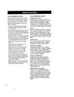 Preview for 42 page of Kenmore 24-Inch Wide/120-Volt LAUNDRY CENTER and Owner'S Manual And Installation Instructions