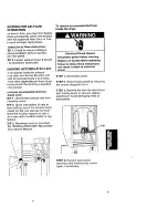 Preview for 47 page of Kenmore 24-Inch Wide/120-Volt LAUNDRY CENTER and Owner'S Manual And Installation Instructions