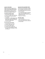 Preview for 48 page of Kenmore 24-Inch Wide/120-Volt LAUNDRY CENTER and Owner'S Manual And Installation Instructions