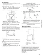 Preview for 11 page of Kenmore 24-inch wide laundry center washer-gas dryer Use And Care Manual