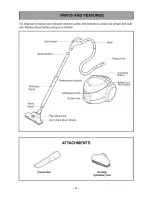 Preview for 4 page of Kenmore 24195 - Magic Canister Vacuum Owner'S Manual