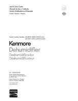 Preview for 1 page of Kenmore 251.25011 Use And Care Manual