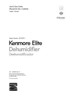 Preview for 1 page of Kenmore 251.90701 Use And Care Manual