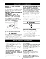 Preview for 5 page of Kenmore 251.907Q1 Use & Care Manual