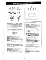 Preview for 13 page of Kenmore 251.907Q1 Use & Care Manual