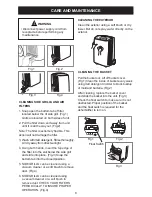 Предварительный просмотр 9 страницы Kenmore 251-99701-0001 Use And Care Manual