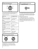 Предварительный просмотр 10 страницы Kenmore 25102 Series Use & Care Manual