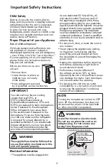 Preview for 3 page of Kenmore 253.22052 Use & Care Manual