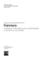 Kenmore 253.35006 Use & Care Manual preview