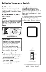 Предварительный просмотр 16 страницы Kenmore 253.6000 Series Use & Care Manual