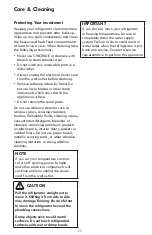 Preview for 23 page of Kenmore 253.6081 Series Use & Care Manual