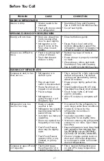 Preview for 27 page of Kenmore 253.6081 Series Use & Care Manual