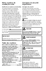 Preview for 58 page of Kenmore 253.6081 Series Use & Care Manual