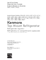 Kenmore 253.6152 Series Use & Care Manual предпросмотр