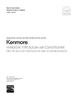 Kenmore 253.70051 Use & Care Manual preview